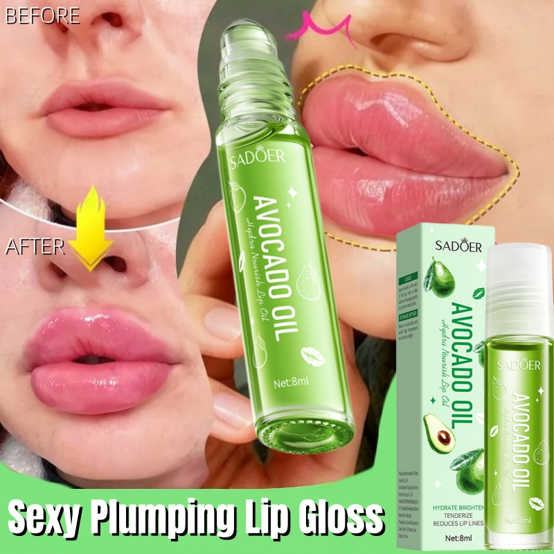 Beauty No Makeup - Olejek do powiększania ust, błyszczyk z