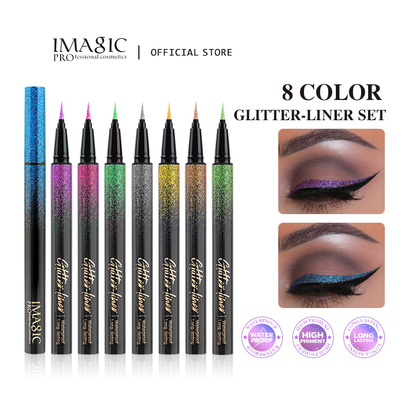 Beauty Makeup Images - Eyeliner Eyeliner emagic 8 kolorów długotrwały