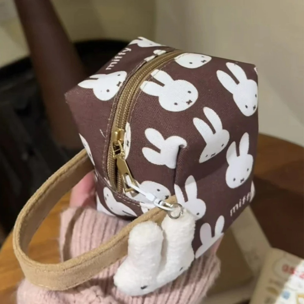 Brązowa kosmetyczka z nadrukie – Beauty Preservation Makeup Bag recenzja i cena