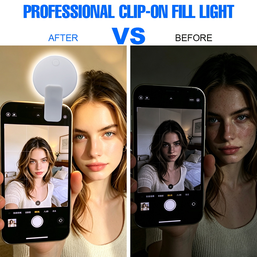 Przenośna lampka do selfie z k – Beauty No Makeup recenzja i cena