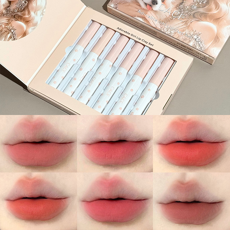 CACE 6 Kolorów Matowy Aksamitn – Rare Beauty Makeup Kit recenzja i cena