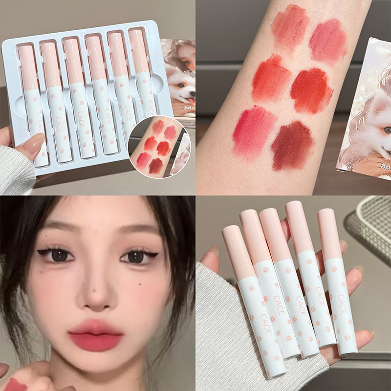 CACE 6 Kolorów Matowy Aksamitn – Rare Beauty Makeup Kit recenzja i cena